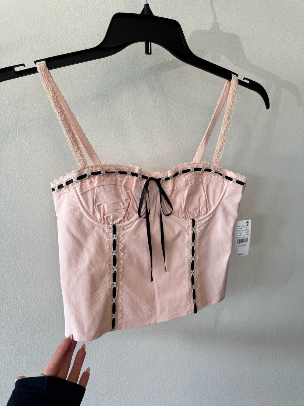 NBW - Pacsun Corset Crop Top